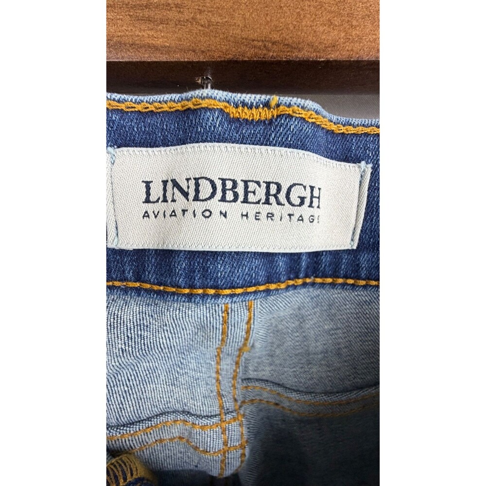 Lindbergh Aviation Heritage Jeans Blue Superflex 38 x 34 Made in Europe Quality - Picture 8 of 12